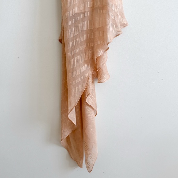 RONNY KOBO • Yuval Silk Dress in Peach - Picture 9 of 14